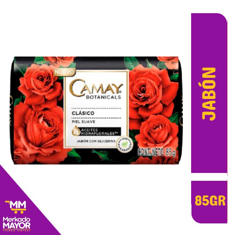 CAMAY JABON CLASICO C_GLICERINA X 85GR